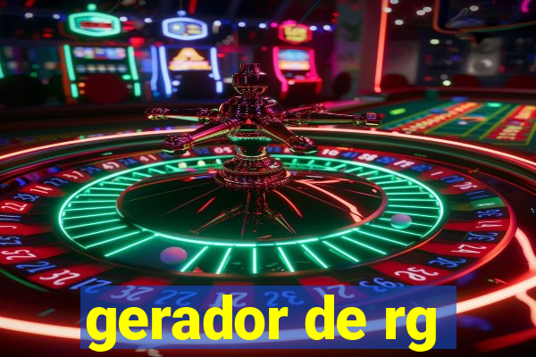 gerador de rg